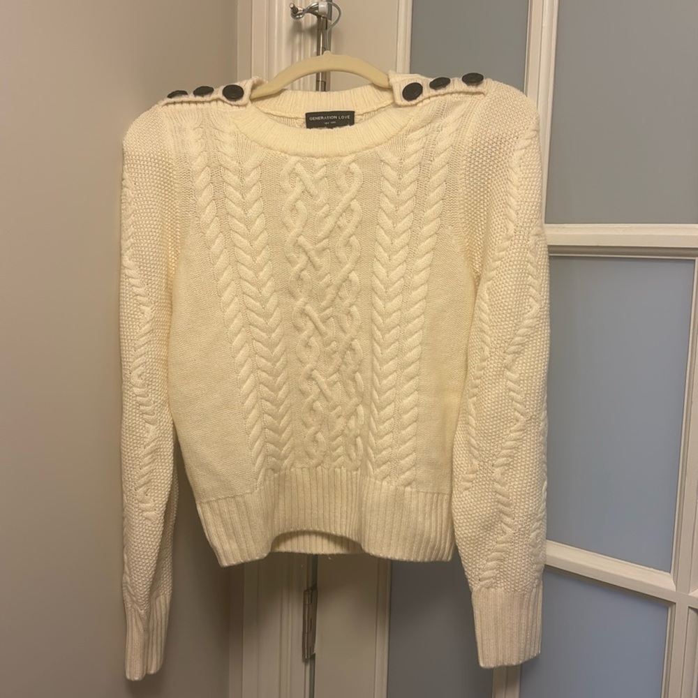Size Small generation love sweater, never worn